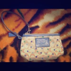 Coach wristlet